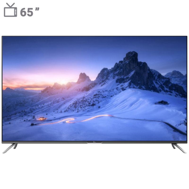 تلویزیون ال ای دی هوشمند جی پلاس مدل gtv 65mu722s ind سایز 65 اینچ