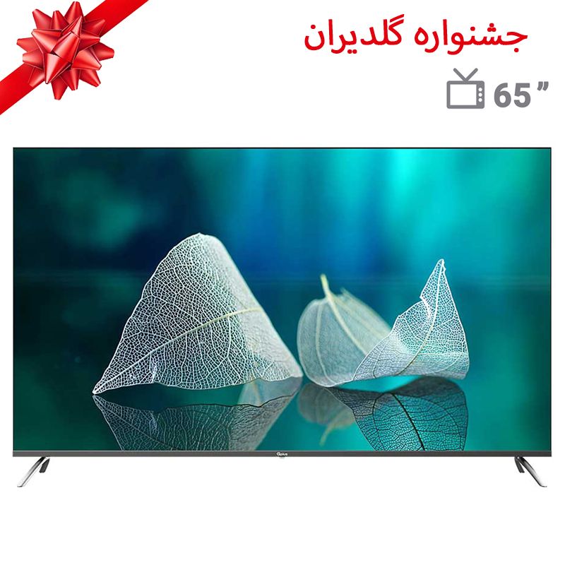 تلویزیون ال ای دی هوشمند جی پلاس مدل gtv 65pu746n سایز 65 اینچ   مخصوص جشنواره گلدیران