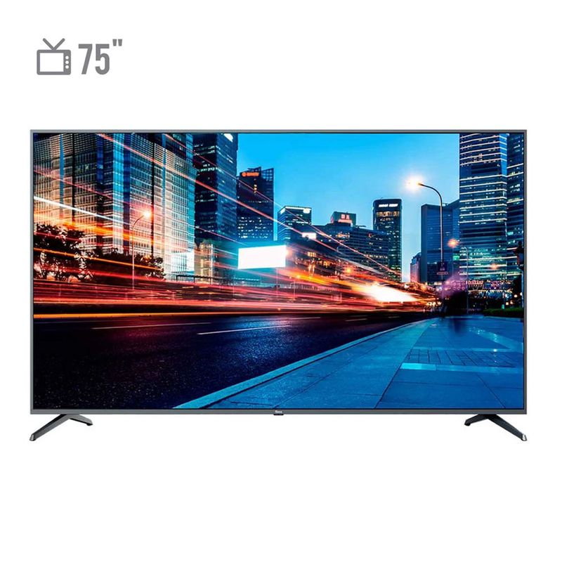 تلویزیون ال ای دی هوشمند جی پلاس مدل gtv 75ru836s سایز 75 اینچ