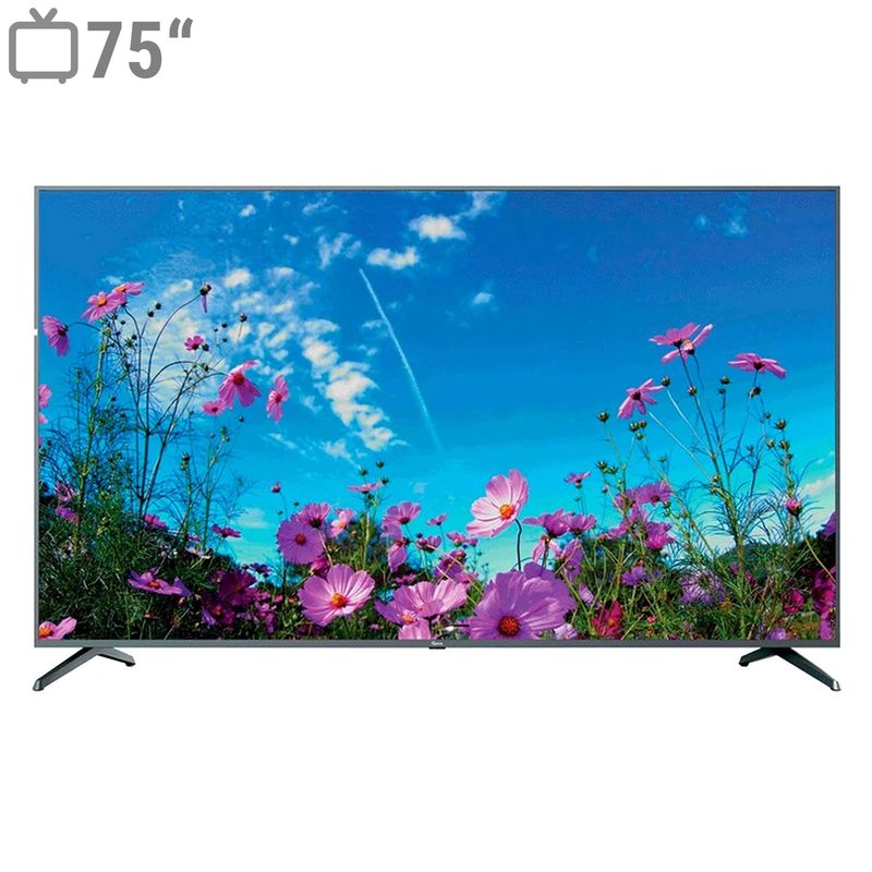 تلویزیون ال ای دی هوشمند جی پلاس مدل gtv 75sq838s سایز 75 اینچ