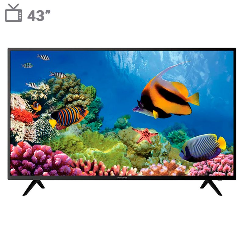 تلویزیون ال ای دی هوشمند دوو مدل dsl 43sf1730 سایز 43 اینچ