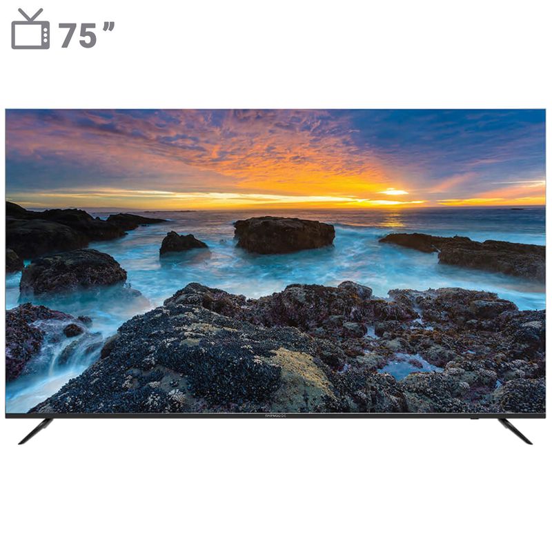 تلویزیون ال ای دی هوشمند دوو مدل dsl 75k5700u سایز 75 اینچ