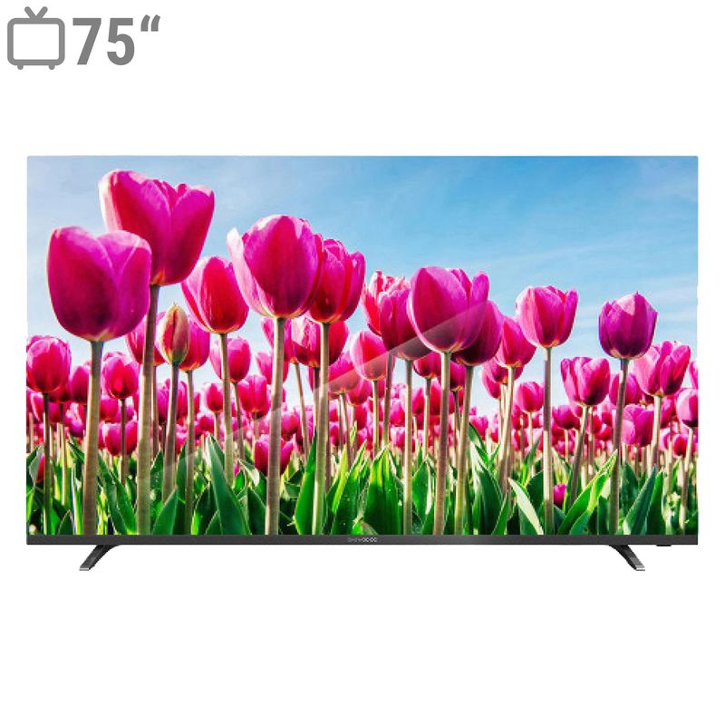تلویزیون ال ای دی هوشمند دوو مدل dsl 75su1800 سایز 75 اینچ