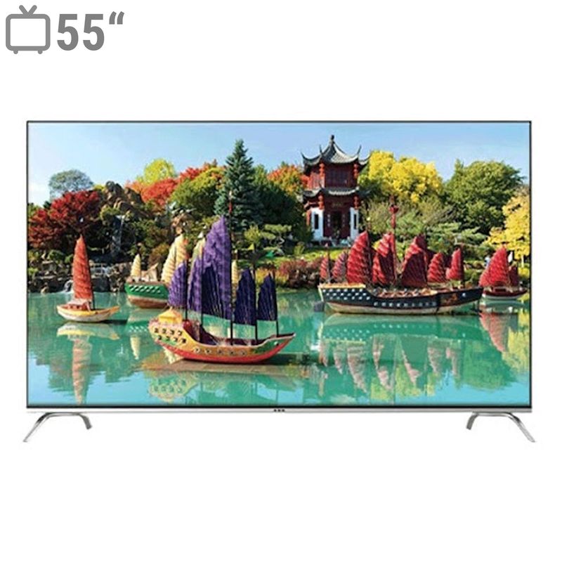 تلویزیون ال ای دی هوشمند سام مدل ua55cu7560th سایز 55 اینچ