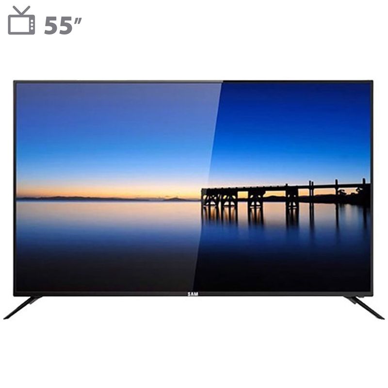 تلویزیون ال ای دی هوشمند سام مدل ua55cu7570th سایز 55 اینچ