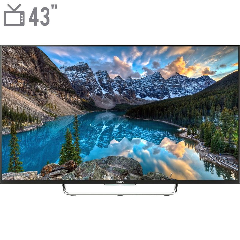 تلویزیون ال ای دی هوشمند سونی سری bravia مدل kdl 43w800c سایز 43 اینچ