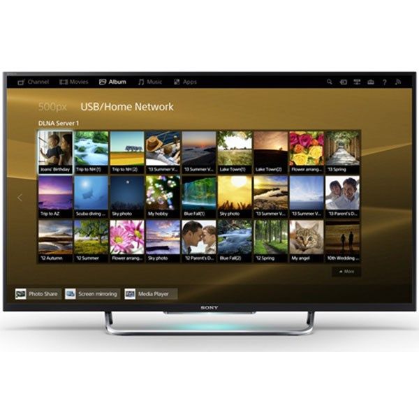 تلویزیون ال ای دی هوشمند سونی سری bravia مدل kdl 50w800 سایز 50 اینچ