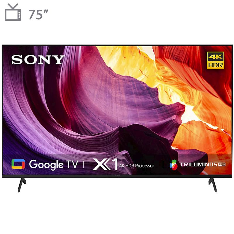 تلویزیون ال ای دی هوشمند سونی مدل 75x80k سایز 75 اینچ