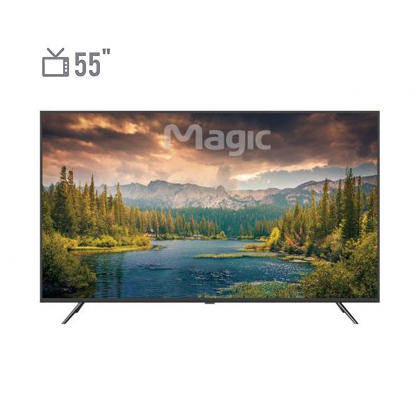 تلویزیون ال ای دی هوشمند مجیک مدل ma 55f3kuir سایز 55 اینچ