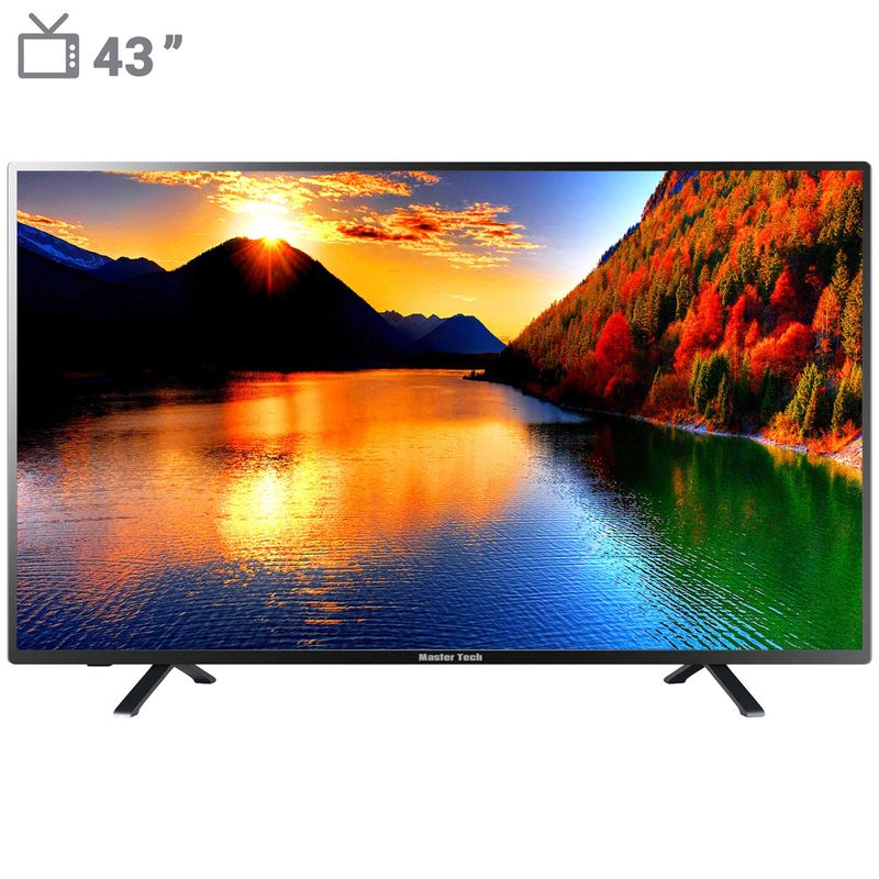 تلویزیون ال ای دی هوشمند مسترتک مدل mt430usd سایز 43 اینچ