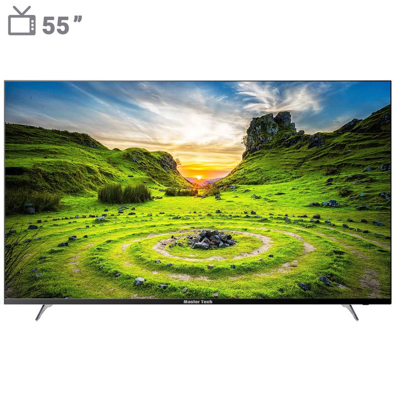 تلویزیون ال ای دی هوشمند مسترتک مدل mt550usd سایز 55 اینچ