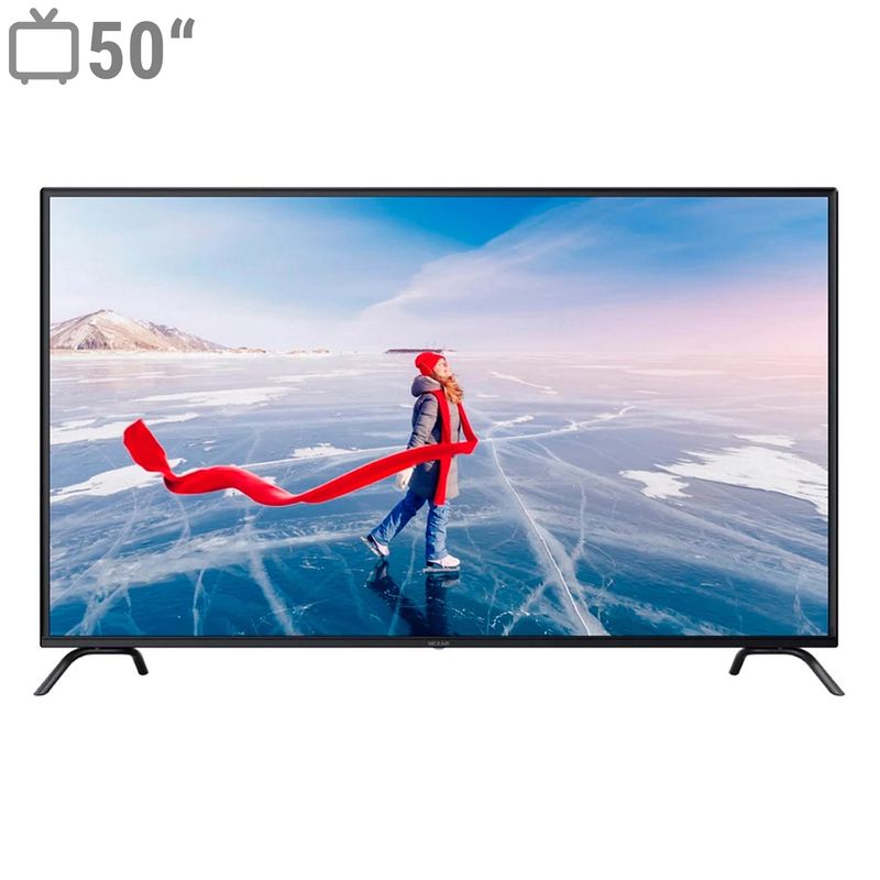 تلویزیون ال ای دی هوشمند نكسار مدل ntv u50f618n سایز 50 اینچ