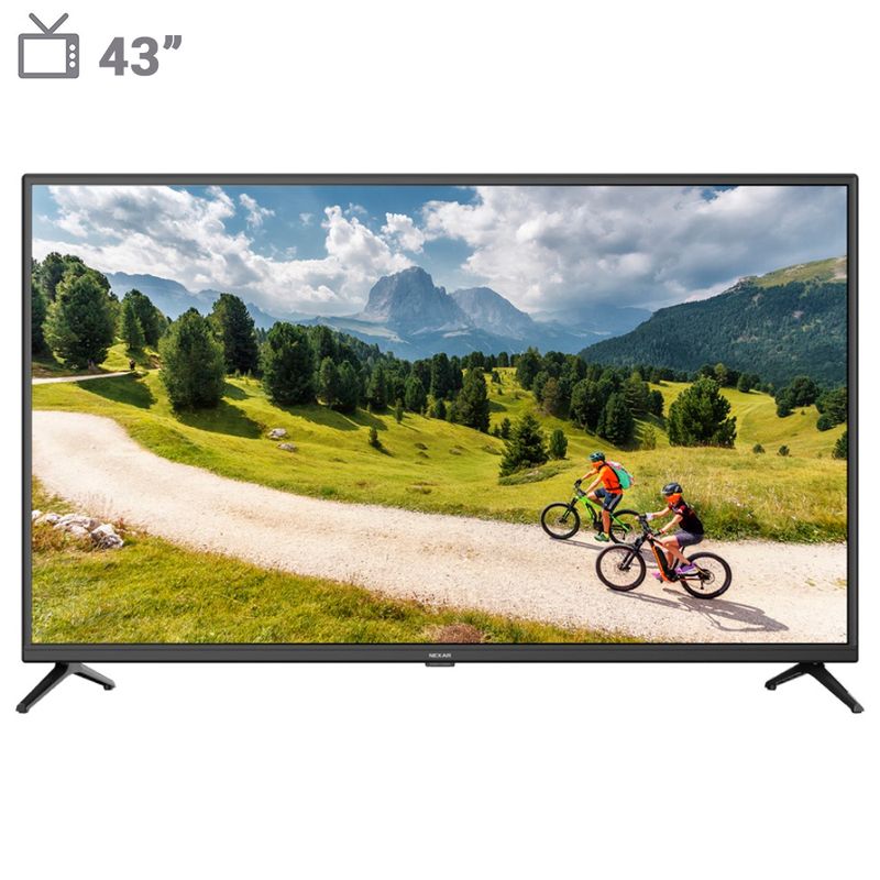 تلویزیون ال ای دی هوشمند نکسار مدل ntv h43f616n سایز 43 اینچ
