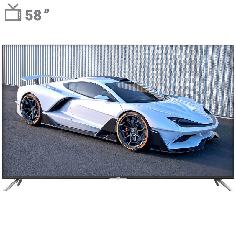 تلویزیون هوشمند ال ای دی جی پلاس مدل gtv 58pu722s سایز 58 اینچ