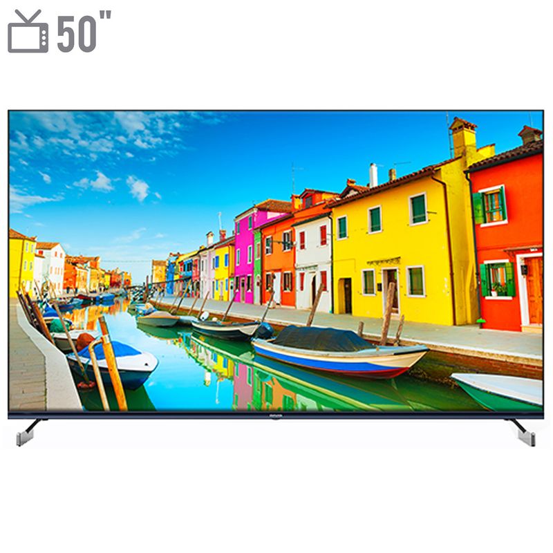 تلویزیون کیو ال ای دی هوشمند آیوا مدل zq pm8u50uhd سایز 50 اینچ