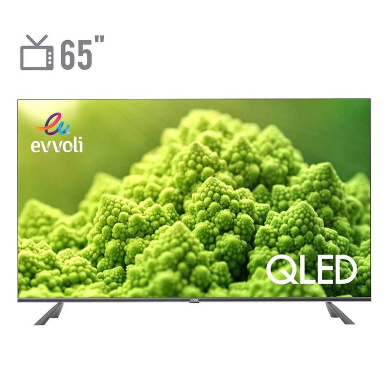 تلویزیون کیو ال ای دی هوشمند ایوولی مدل 65ev250 سایز 65 اینچ
