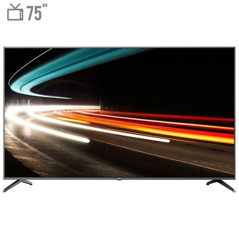 تلویزیون کیوال ای دی هوشمندجی پلاس مدل gtv 75pq822s سایز 75 اینچ