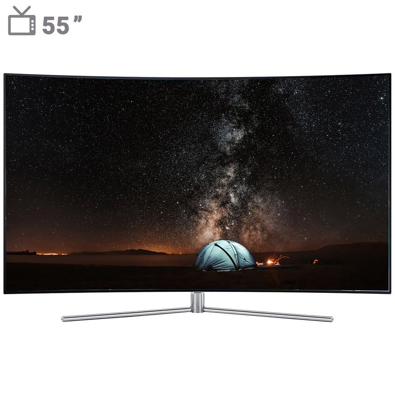 تلویزیون کیولد هوشمند خمیده سامسونگ مدل 55q7880 سایز 55 اینچ