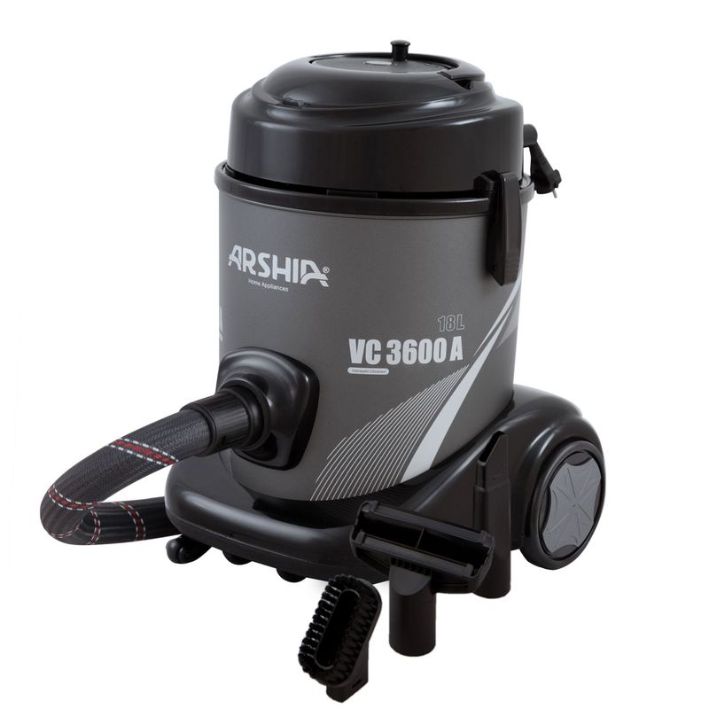 جاروبرقی سطلی 2100 وات ارشیا مدل vc 3600a