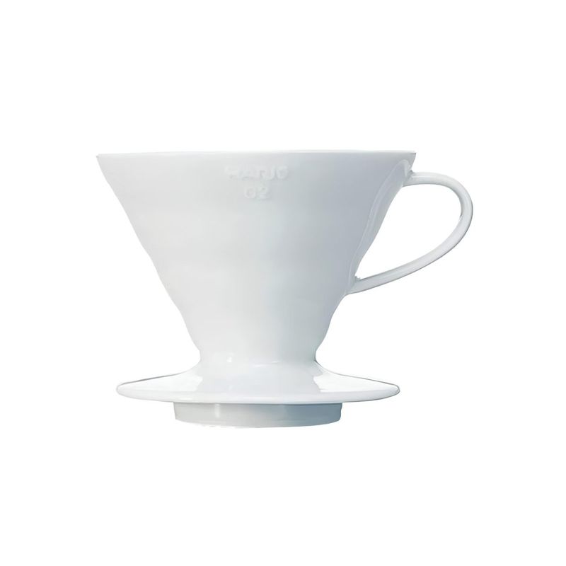 دریپر قهوه هاریو مدل v60 ceramic dripper 02 – white