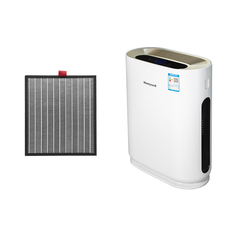 دستگاه تصفیه کننده هوا هانیول مدل kj250f p11wg به همراه فیلتر تصفیه یدک کد 01