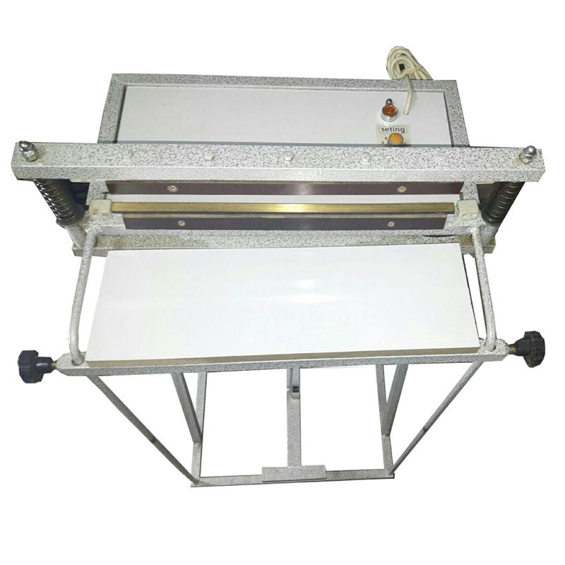 دستگاه پرس پلاستیک مدل پدالی دوخت پفکی 50cm