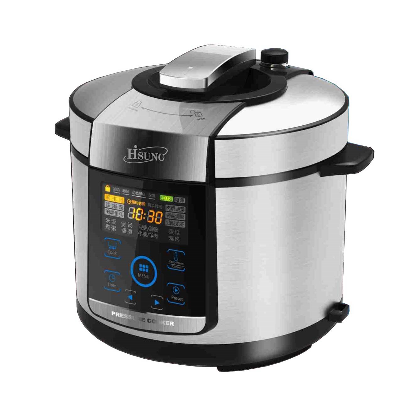 زود پز برقی هایسونگ مدل h c 5090 ظرفیت 5 لیتر