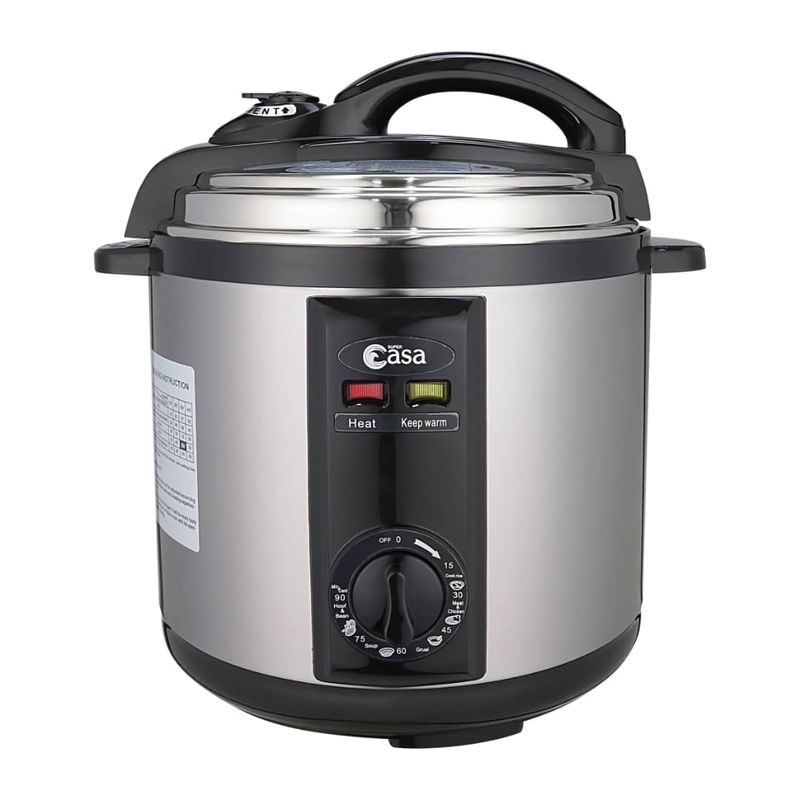 زودپز برقی سوپر کاسا مدل ca 108 گنجایش 8 لیتر