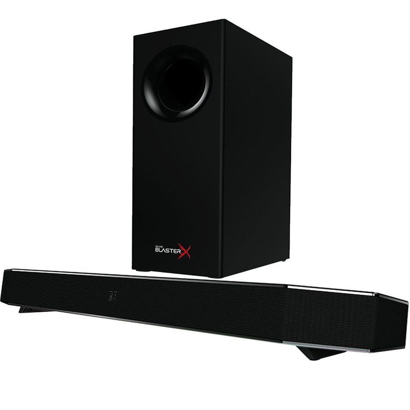 ساندبار کریتیو مدل sound blasterx katana با توان خروجی 75 وات