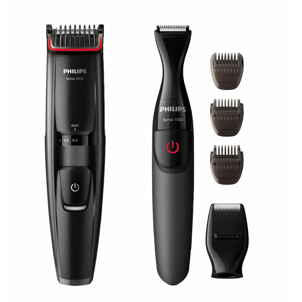 ست اصلاح صورت فیلیپس مدل bt5202_83 به همراه ماشین خط زن فیلیپس مدل mg1100