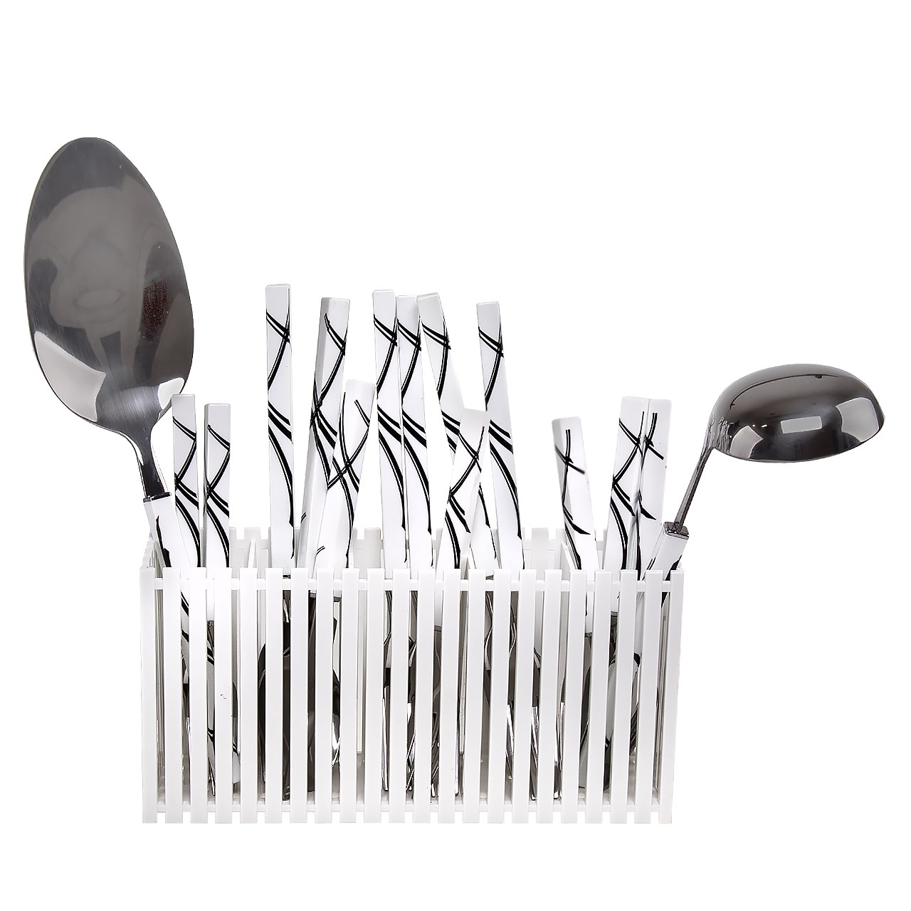 ست قاشق و چنگال 33 پارچه سی اند اس مدل آرکوپال 7118