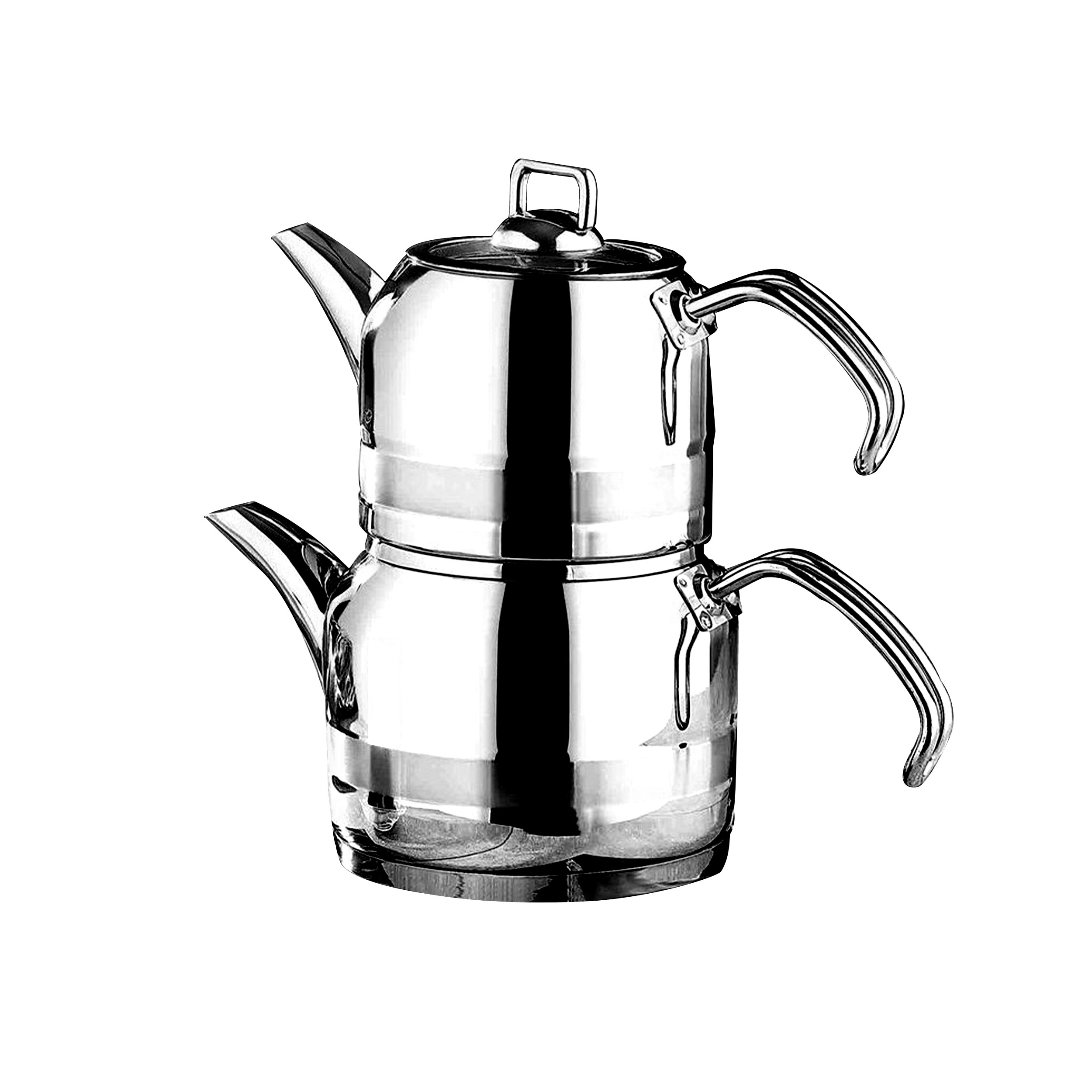 ست کتری و قوری انزا مدل metal ortaboy