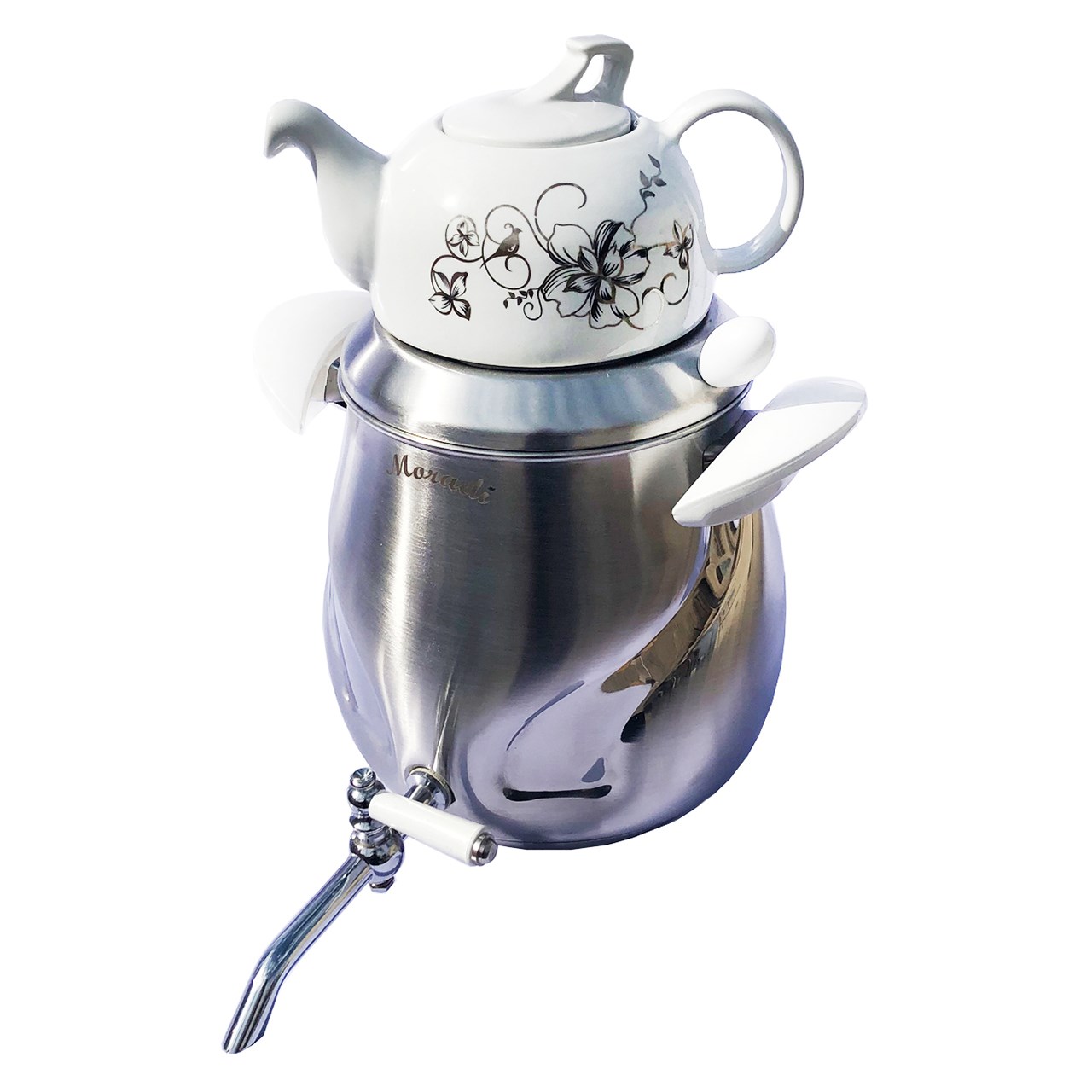 ست کتری و قوری مرادی مدل رز