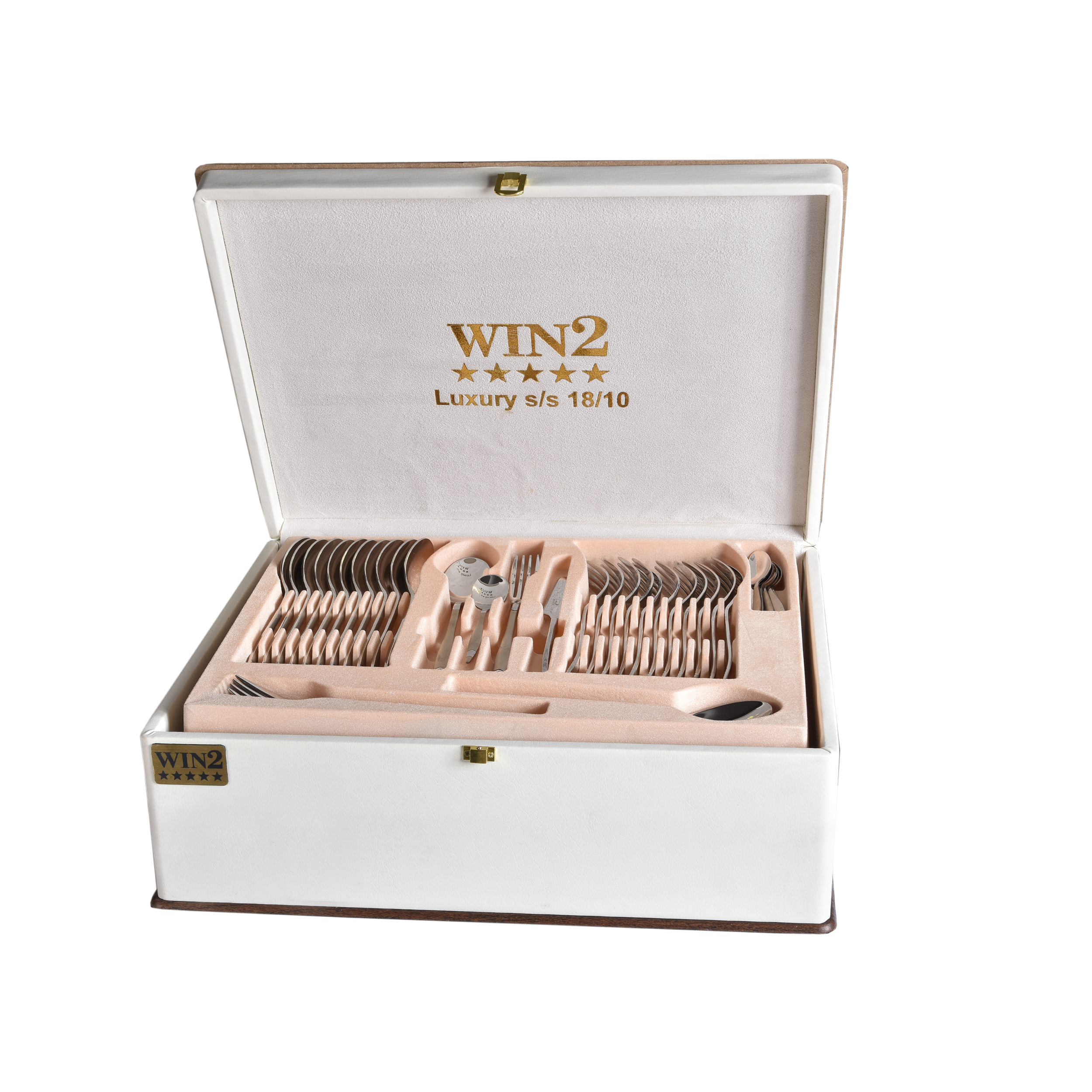 سرویس قاشق و چنگال 122 پارچه وین تو مدل luxury103