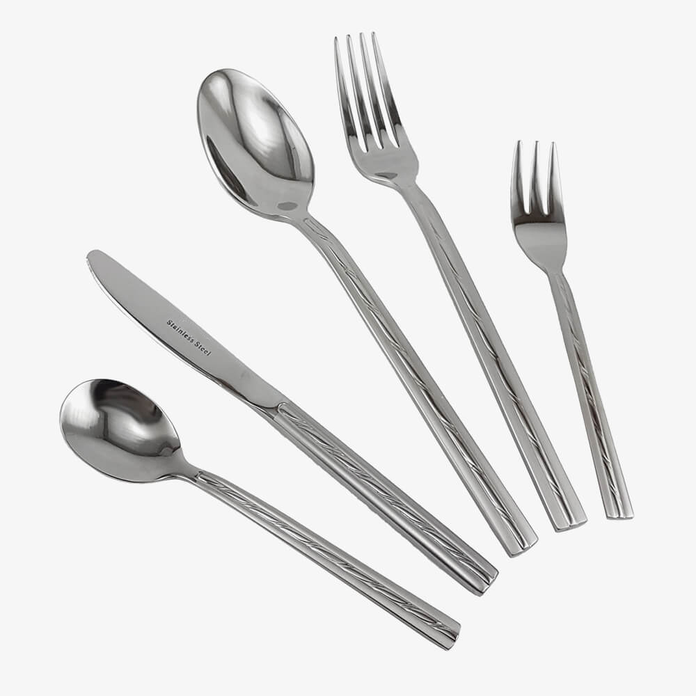 سرویس قاشق و چنگال 129 پارچه پرنس هوم مدل unique کد 5822