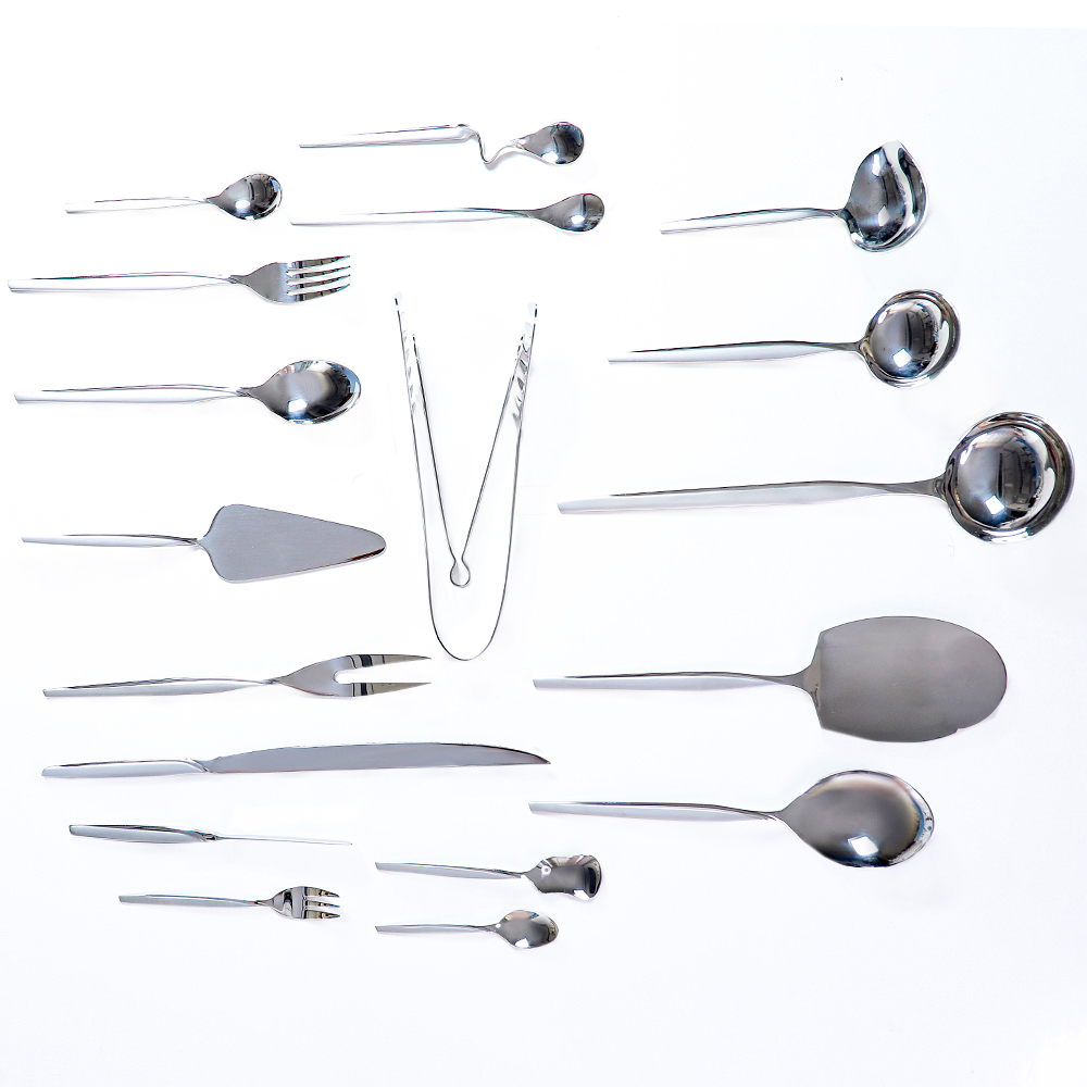 سرویس قاشق و چنگال 143 پارچه اس جی کد 322