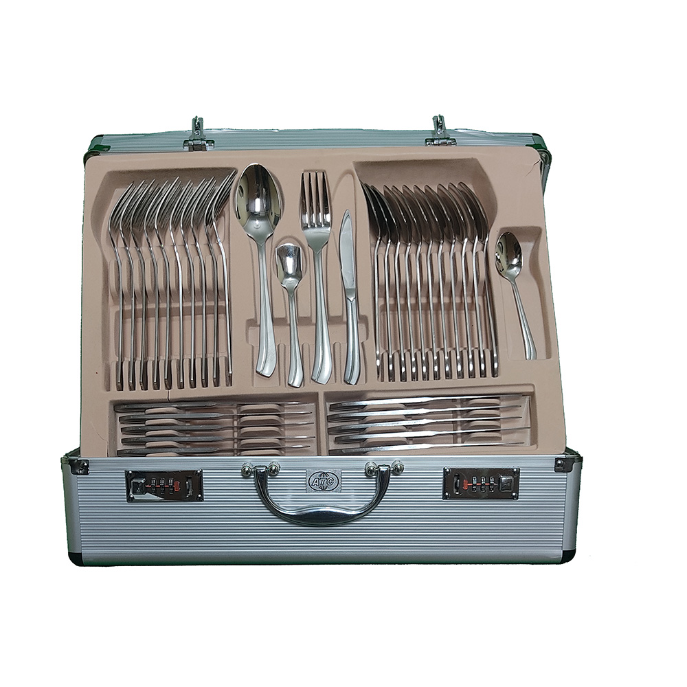 سرویس قاشق و چنگال 144 پارچه ای تی سی مدل a24