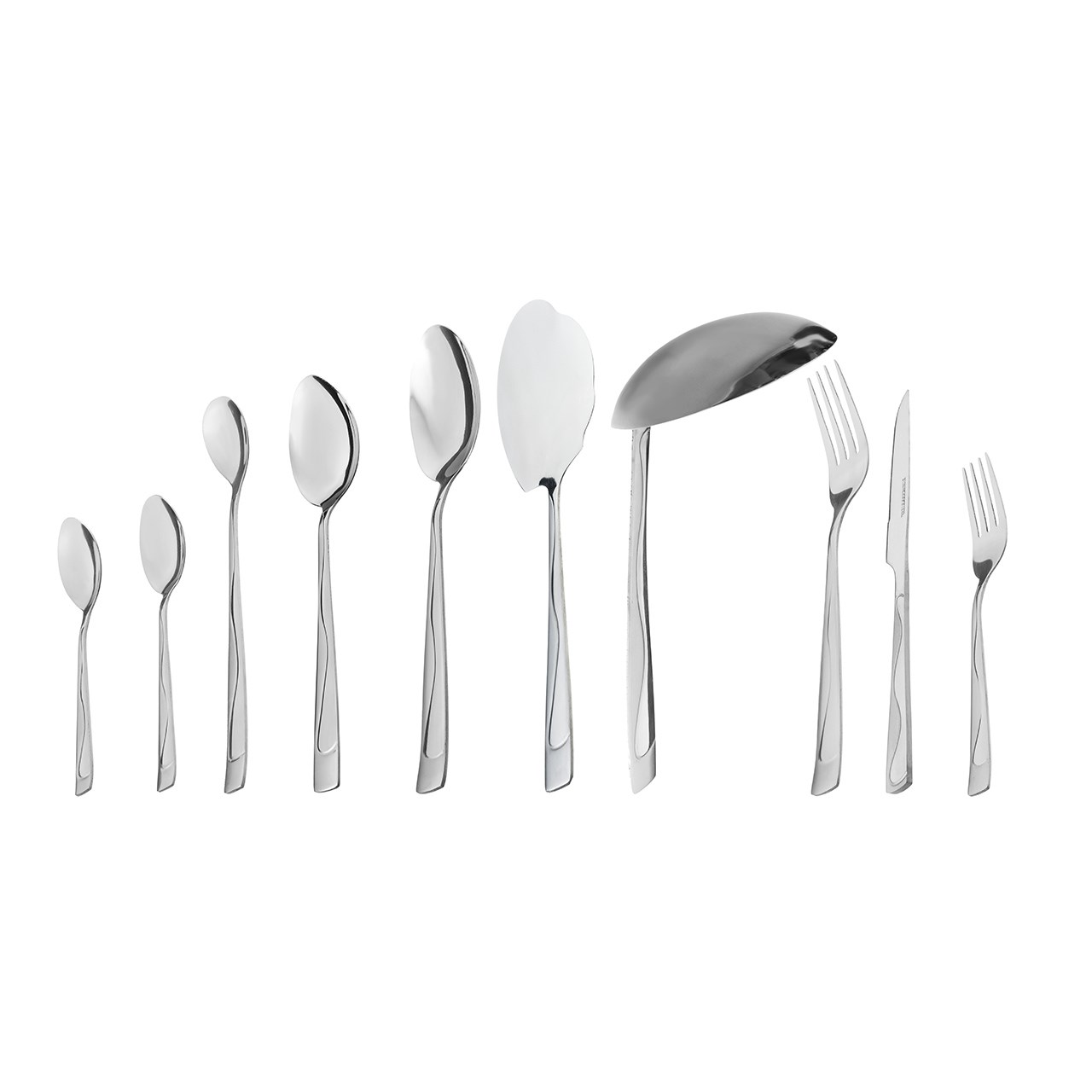 سرویس قاشق و چنگال 152 پارچه مینیاتور کد 010