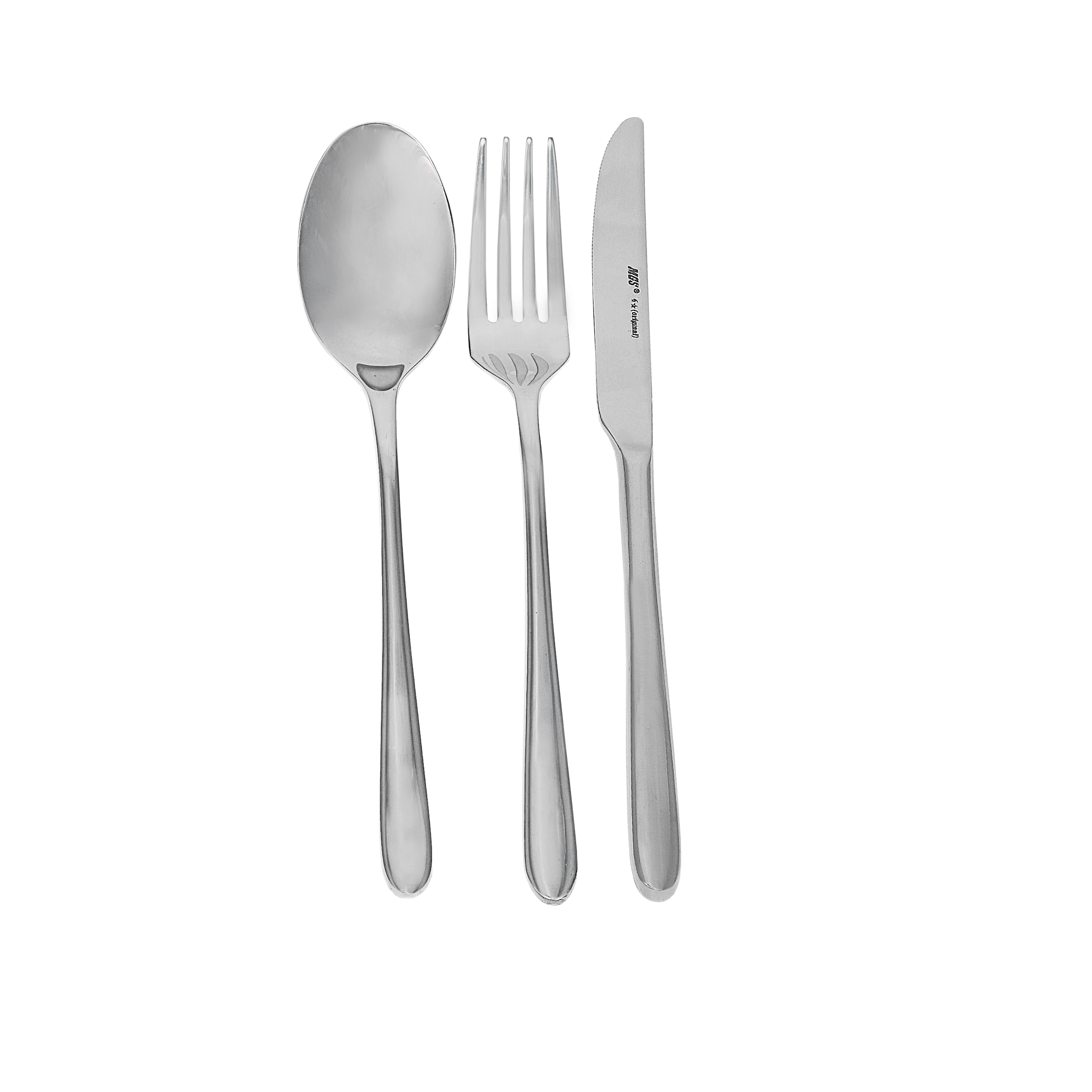 سرویس قاشق و چنگال 18 پارچه ام جی اس مدل dona(ge)001