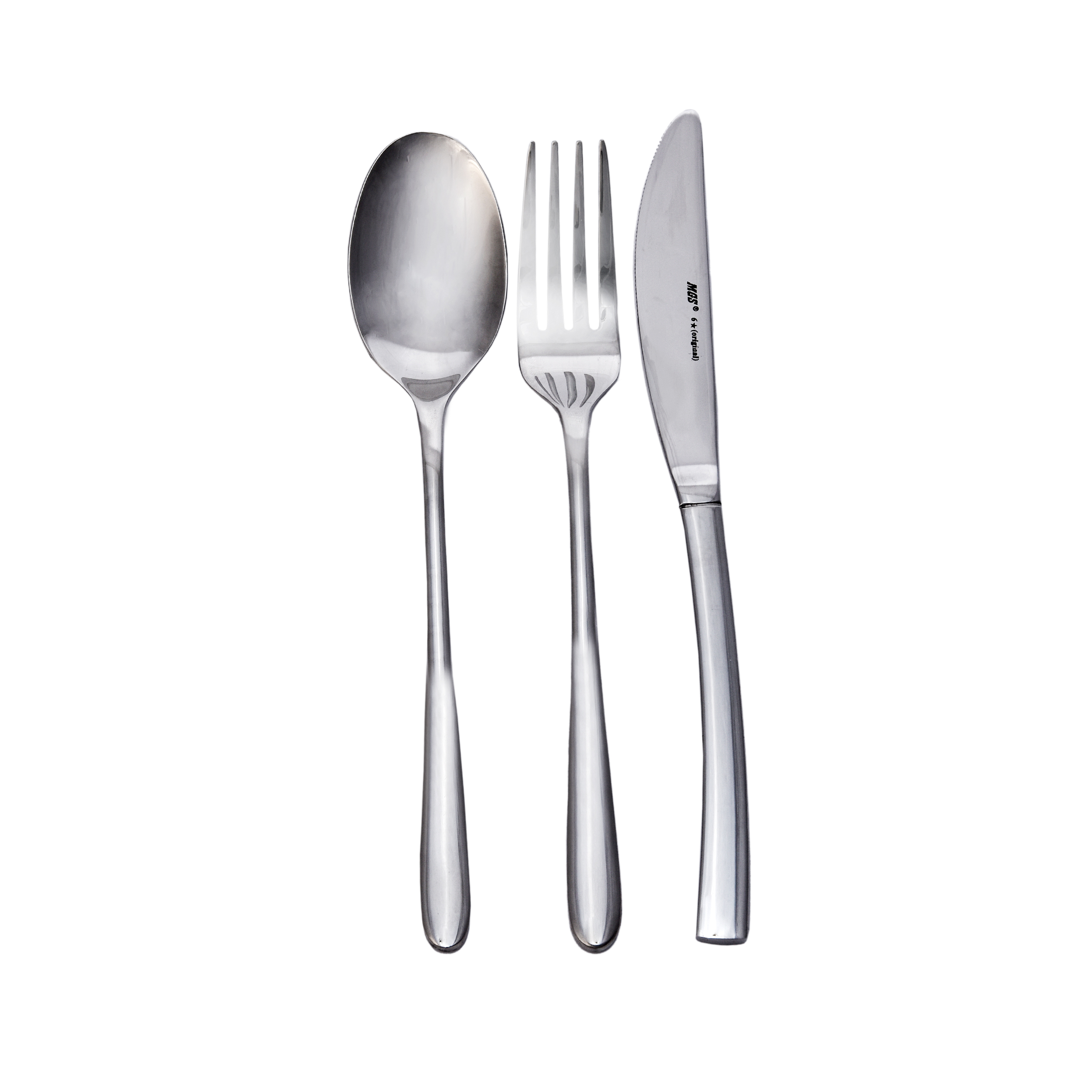 سرویس قاشق و چنگال 18 پارچه ام جی اس مدل shicago(ge)001