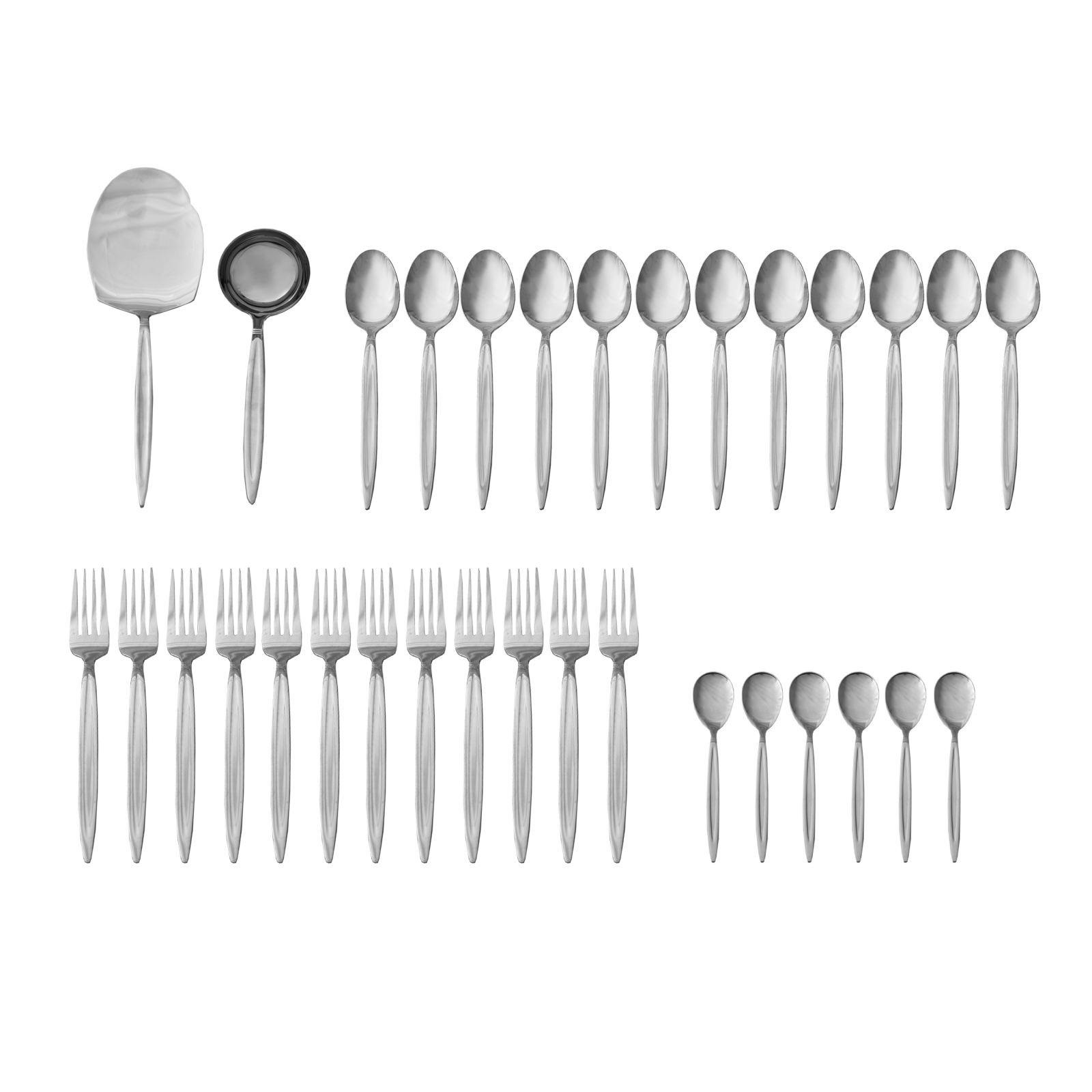 سرویس قاشق و چنگال 32 پارچه ام جی اس مدل a 1632