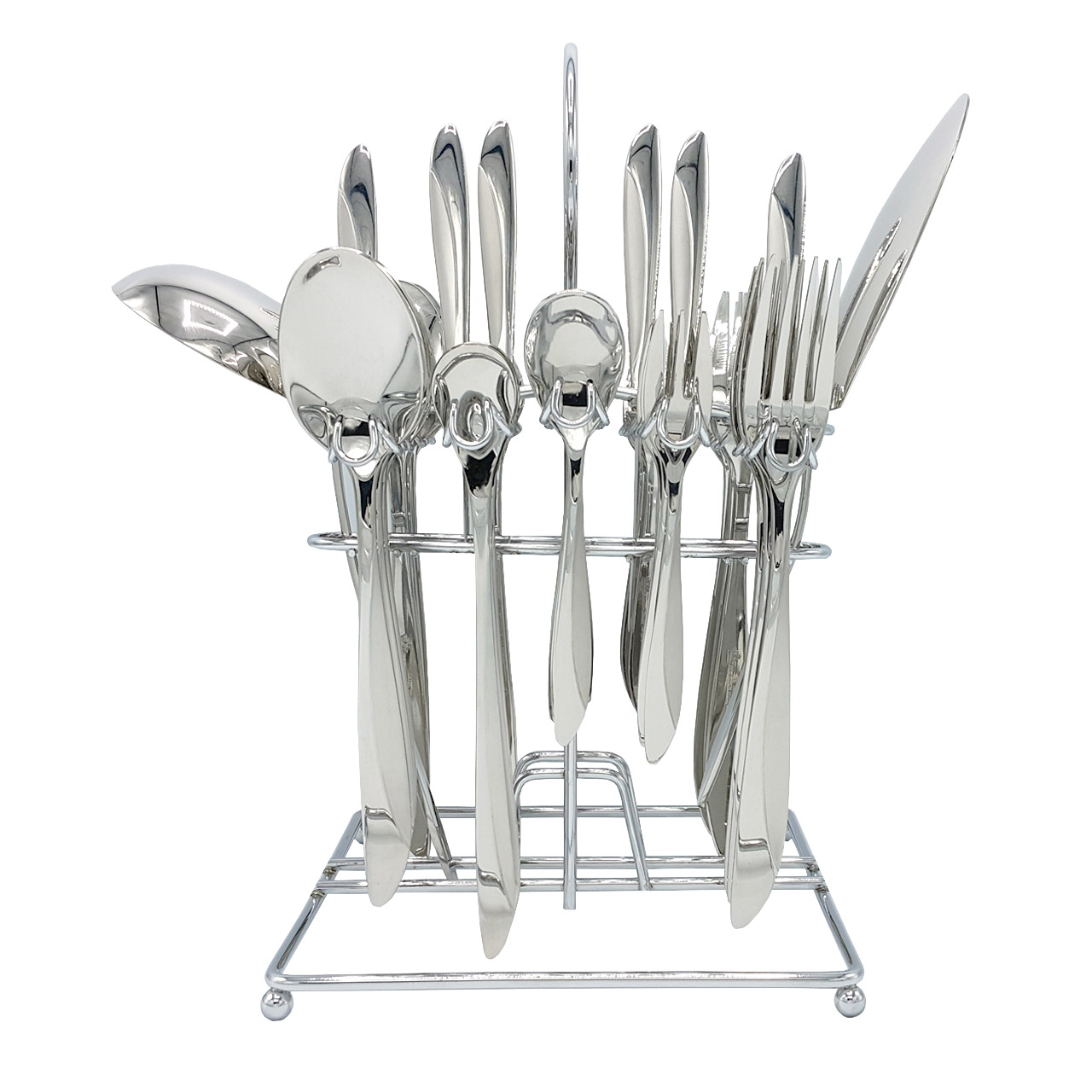 سرویس قاشق و چنگال 39 پارچه اس جی مدل m17