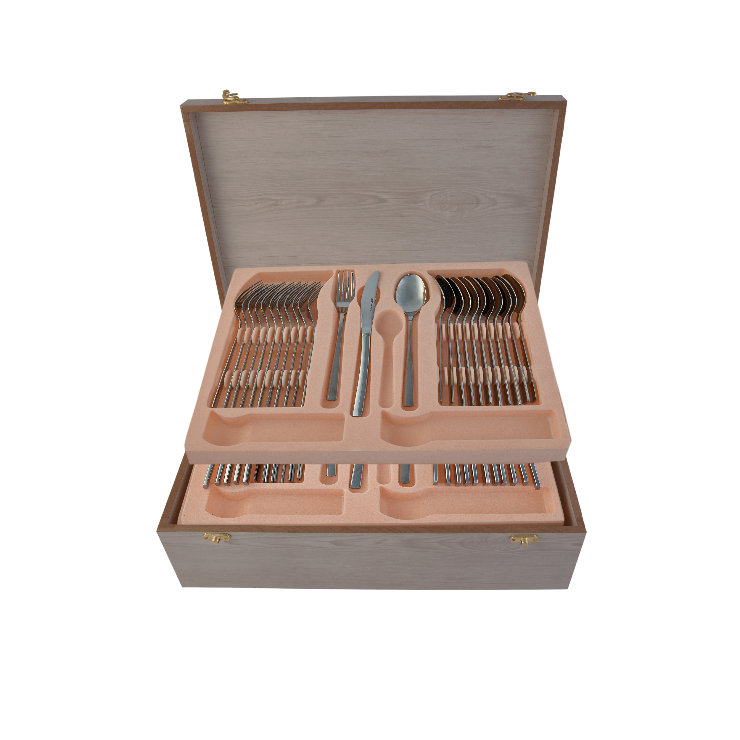 سرویس قاشق و چنگال 54 پارچه ام جی اس مدل shicago(ge)006