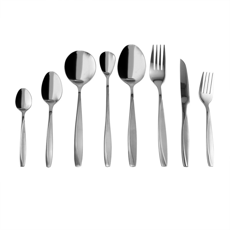 سرویس قاشق و چنگال 64 پارچه مدل stainless steel