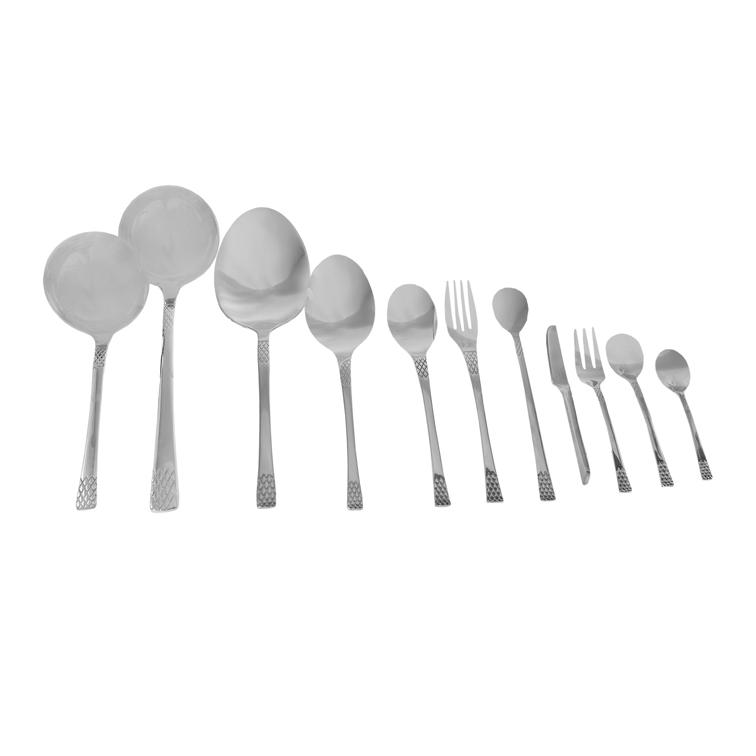سرویس قاشق و چنگال 72 پارچه ام جی اس مدل df053