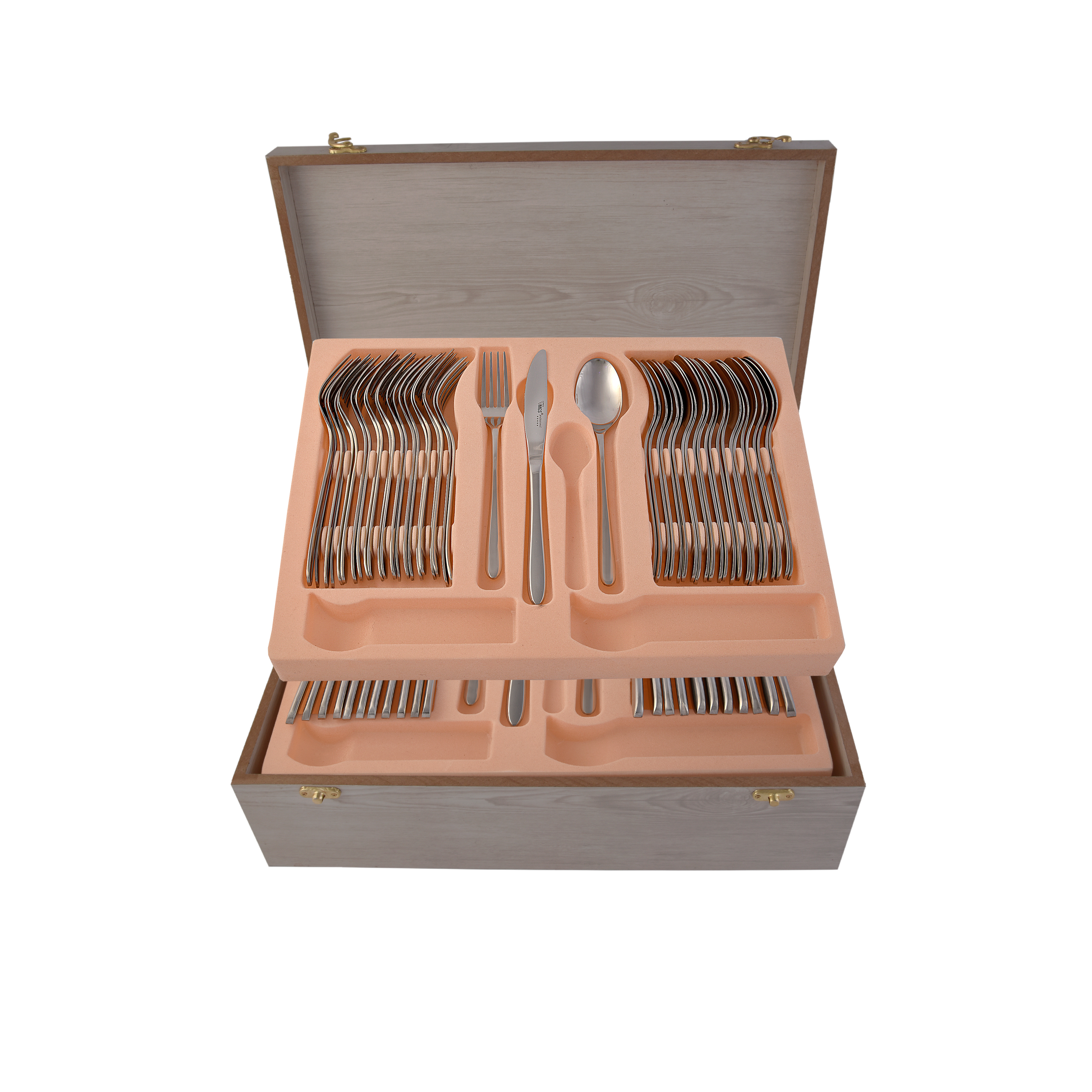 سرویس قاشق و چنگال 72 پارچه ام جی اس مدل dortmond(ch)001