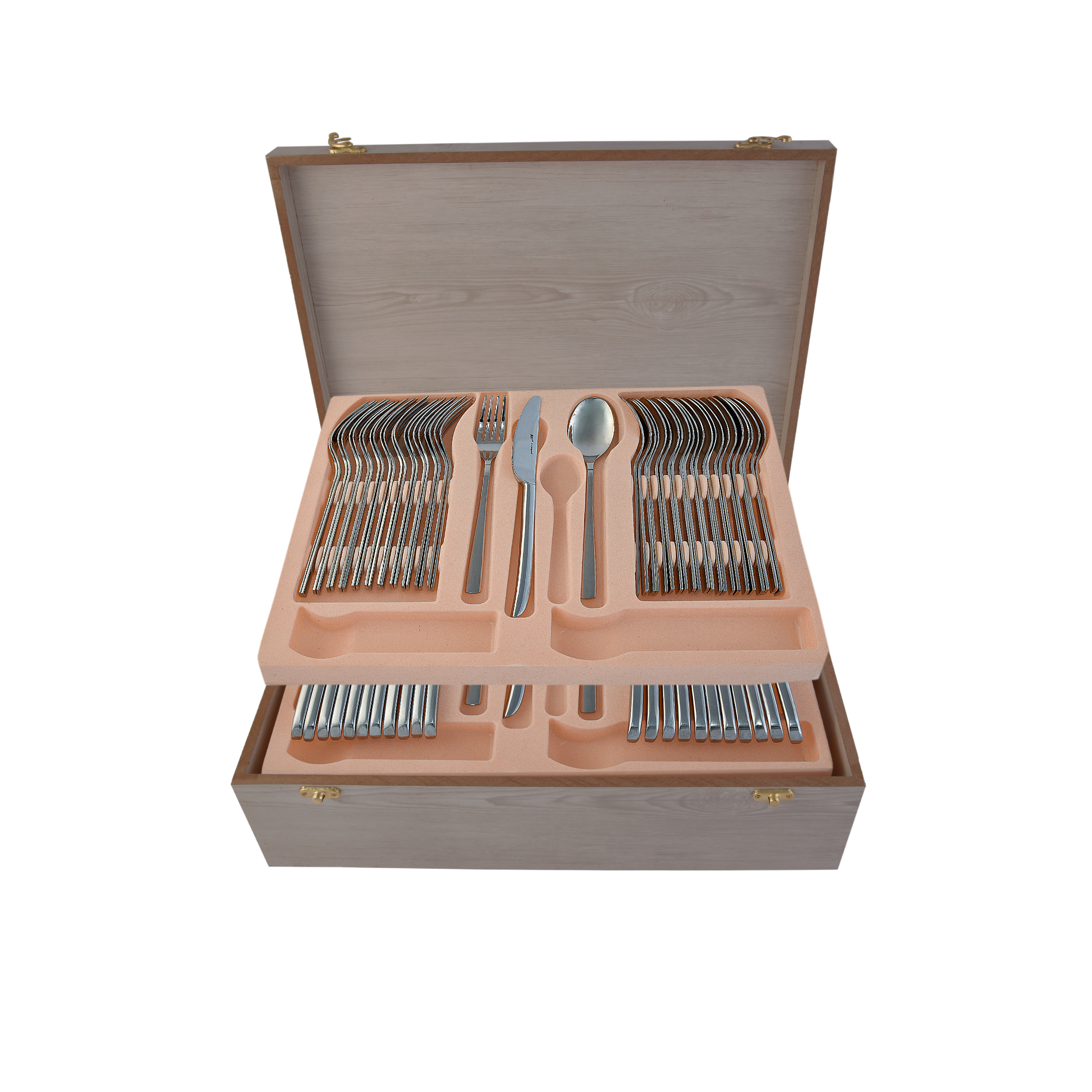 سرویس قاشق و چنگال 72 پارچه ام جی اس مدل dortmond(ge)006