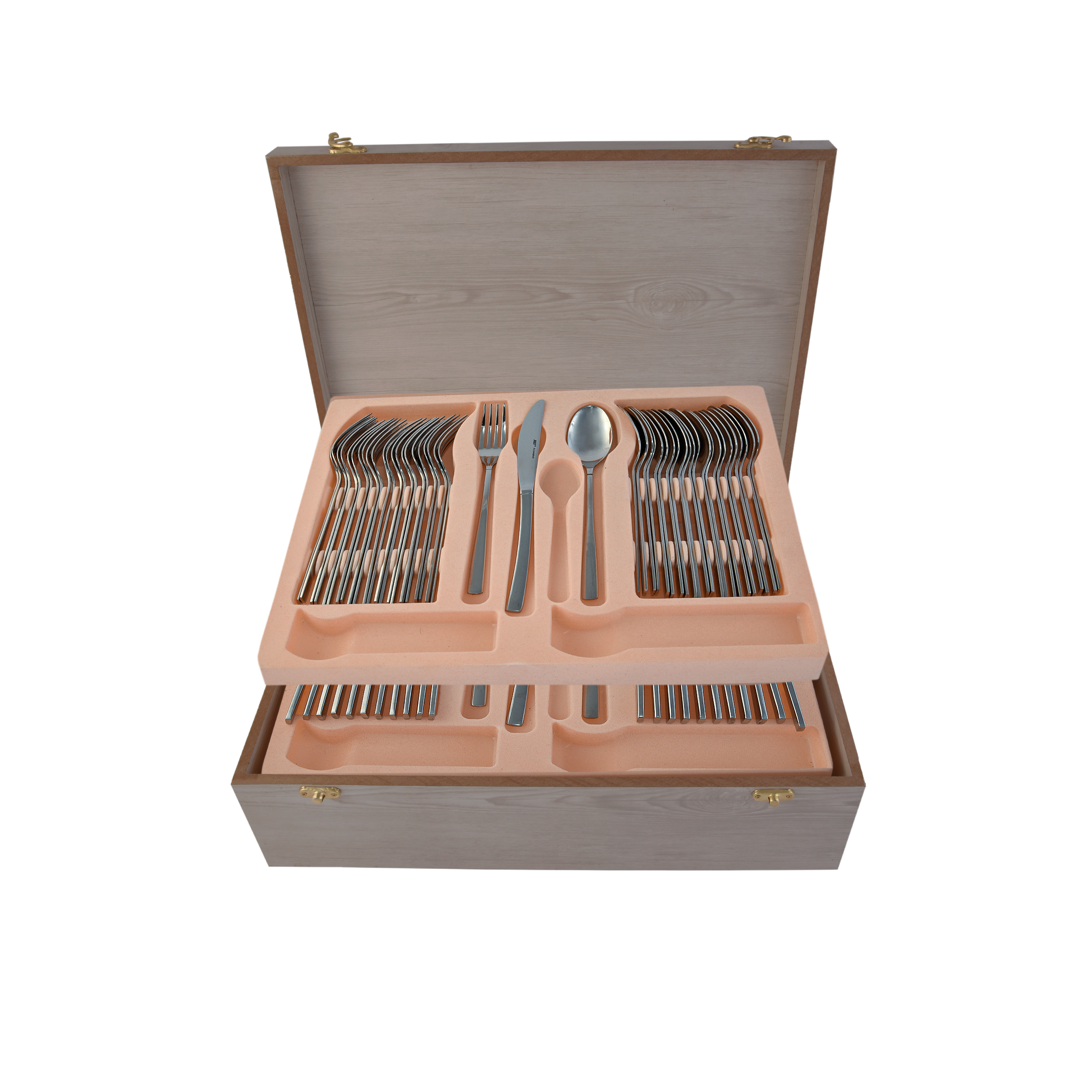 سرویس قاشق و چنگال 72 پارچه ام جی اس مدل shicago(ge)006