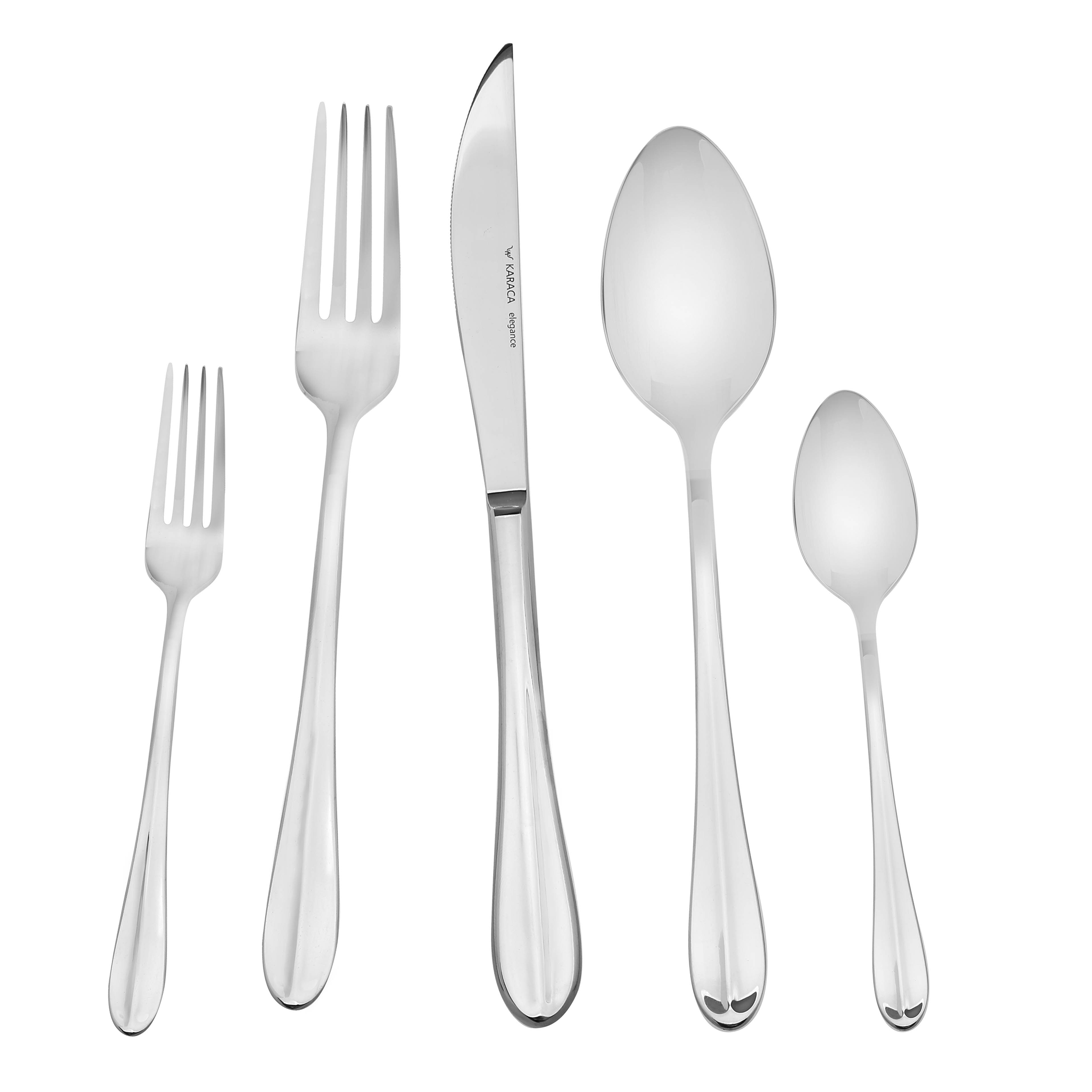 سرویس قاشق و چنگال 84 پارچه کاراجا مدل ege