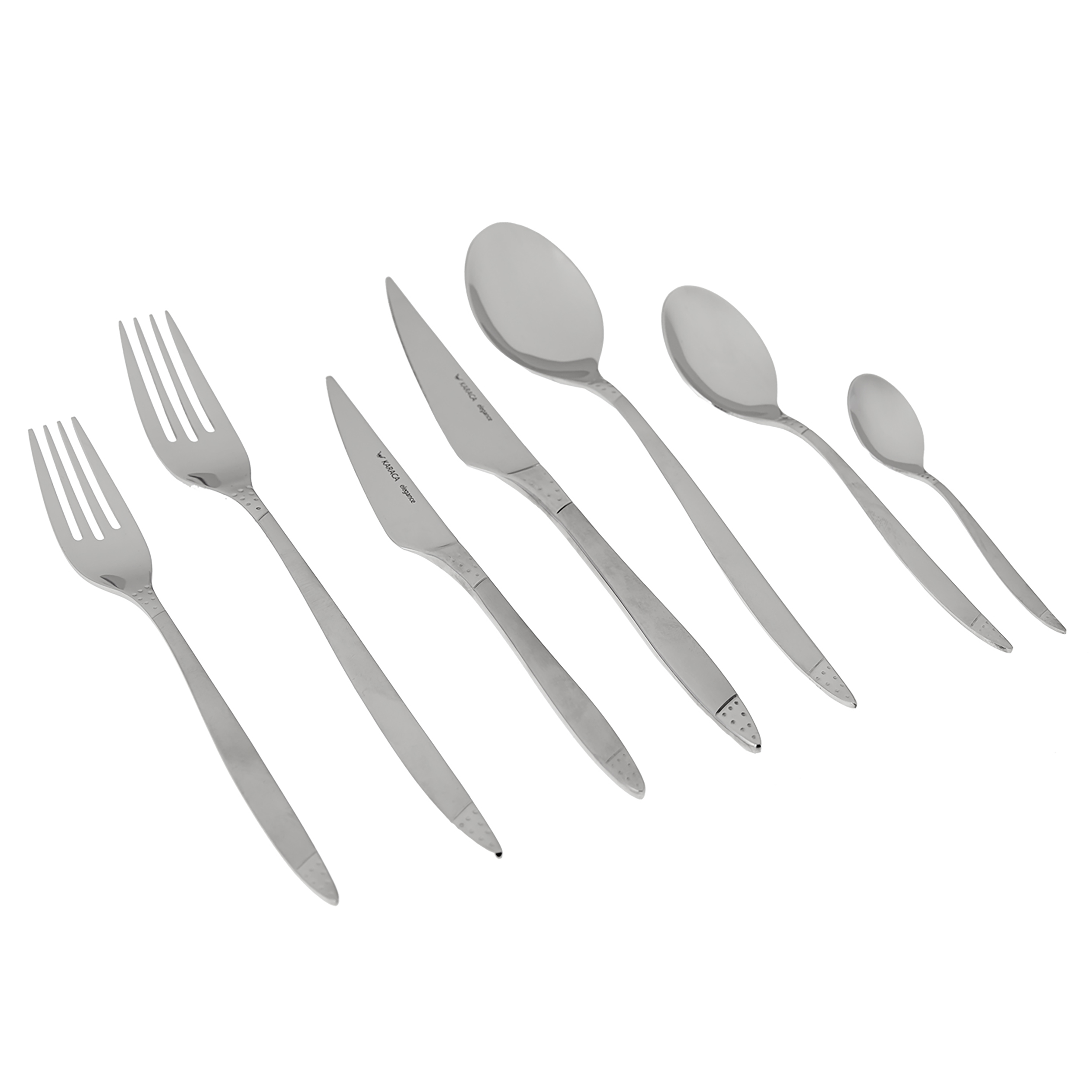 سرویس قاشق و چنگال 84 پارچه کاراجا مدل x6